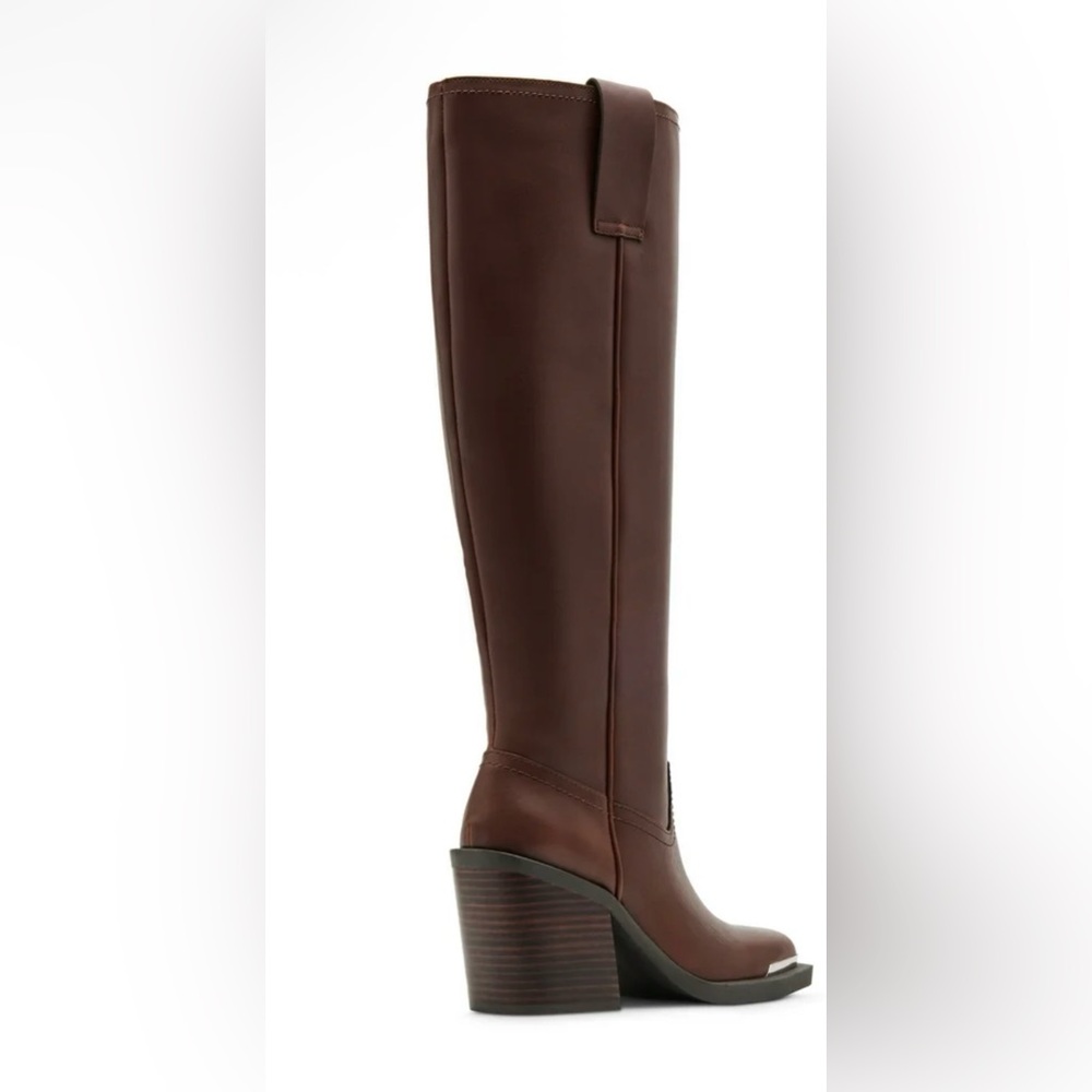 Steve Madden Brown Heeled Boots